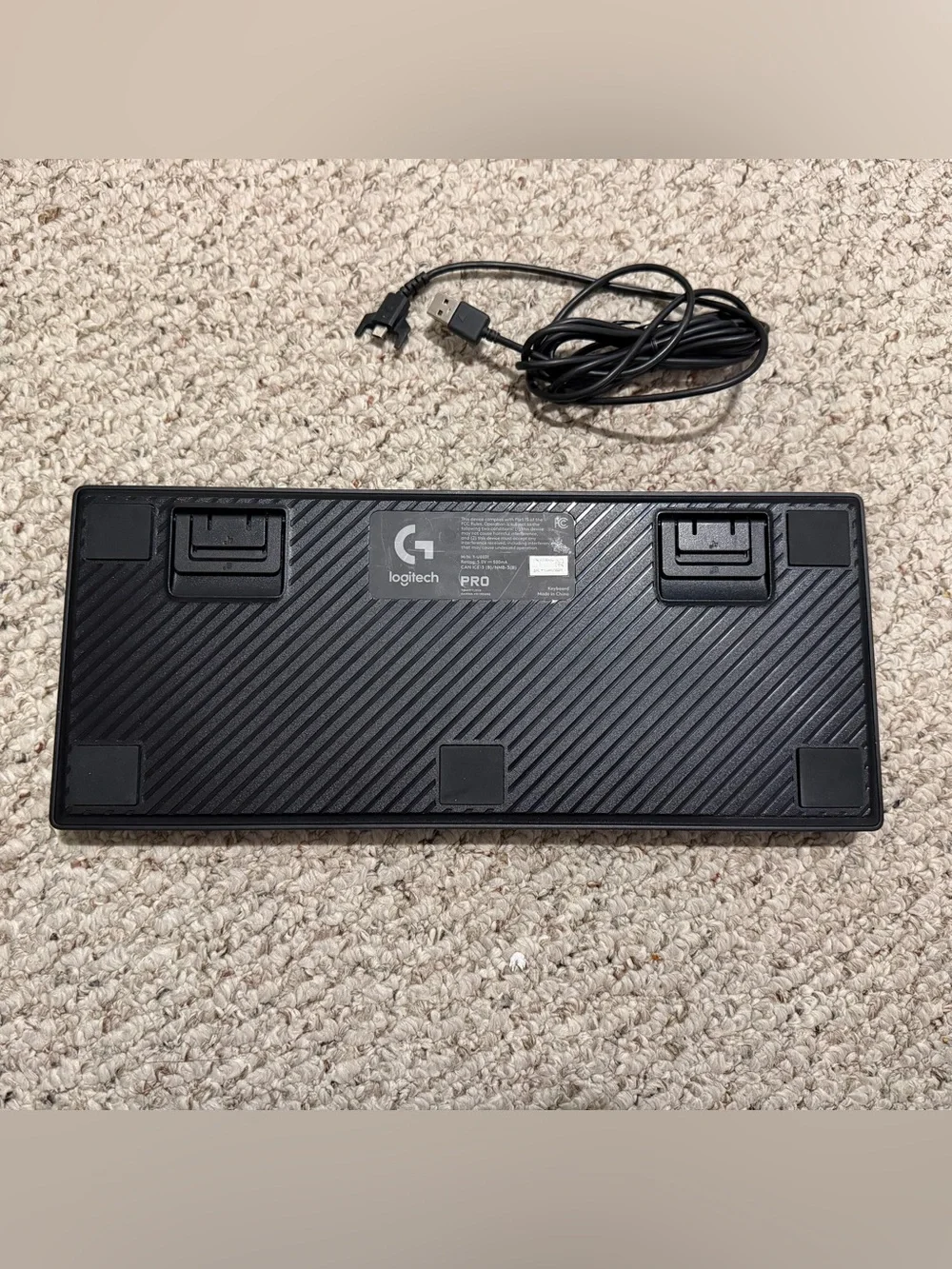 Logitech G Pro Mechanical Gaming Keyboard (Y-U0031) - Tested (Wired)